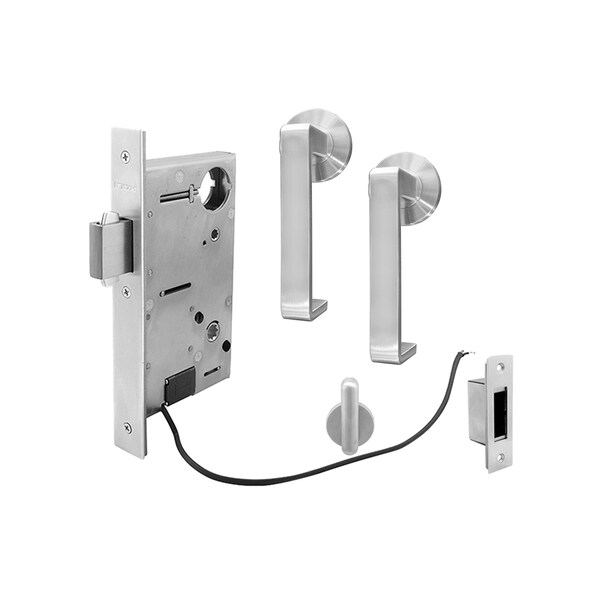 Inox 9760 Sliding Door Patio 346 Osaka 2-3/4" Backset 32D LH - XGT346-PD9760-32D-LH