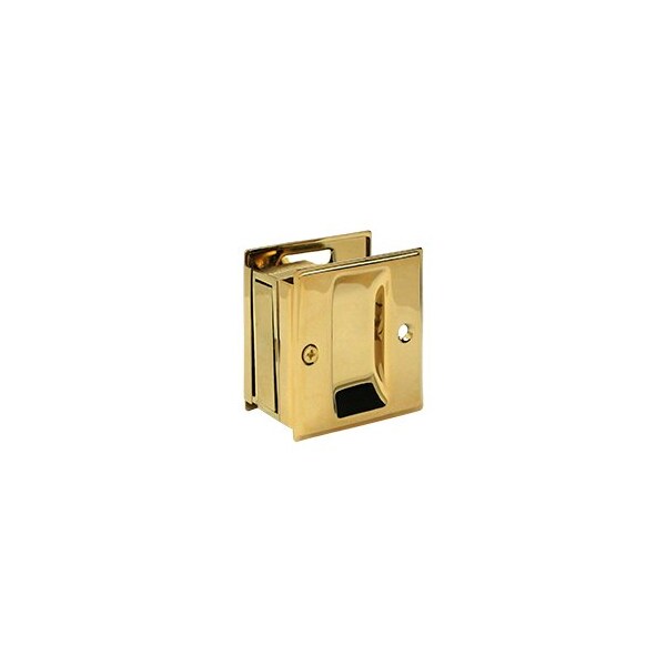 Deltana SDP25CR003 Pocket Door Hardware- Passage PVD, 10PK - SDP25CR003-XCP10