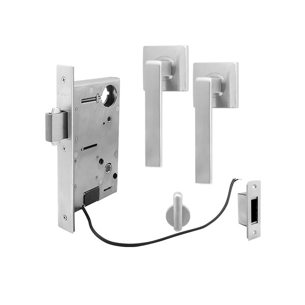 Inox 9760 Sliding Door Patio 345 Tokyo 2-1/2" Backset 32D RH - XGS345-PD9760A-32D-RH