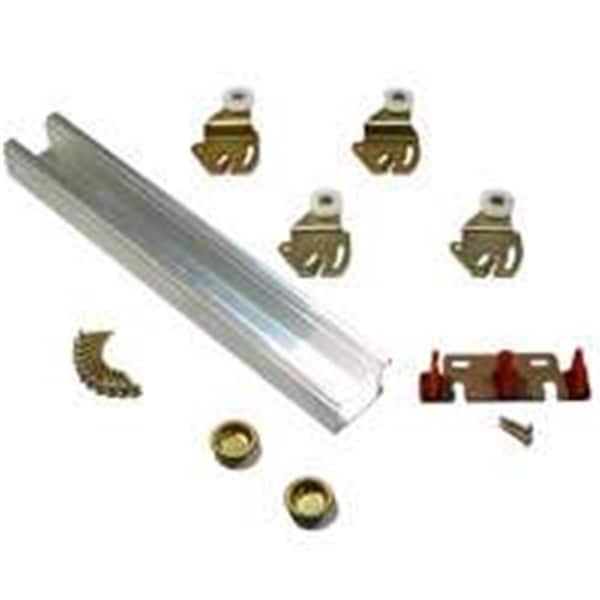 Le Johnson Products 2200482D Door Bypass Hardware Set 2 Door 48 - 7854763