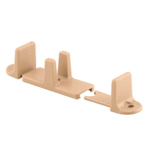 Prime-Line Prime-Line 1.38 in. D X 2-1/8 in. L Matte Tan Plastic Adjustable Floor Guide 2 pc - 161084