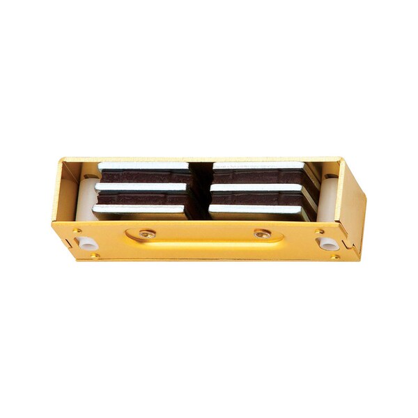 Ives Ives 1 in. H X 3-1/8 in. W X 3/4 in. D Polished Brass Aluminum Magnetic Catch - 327A3