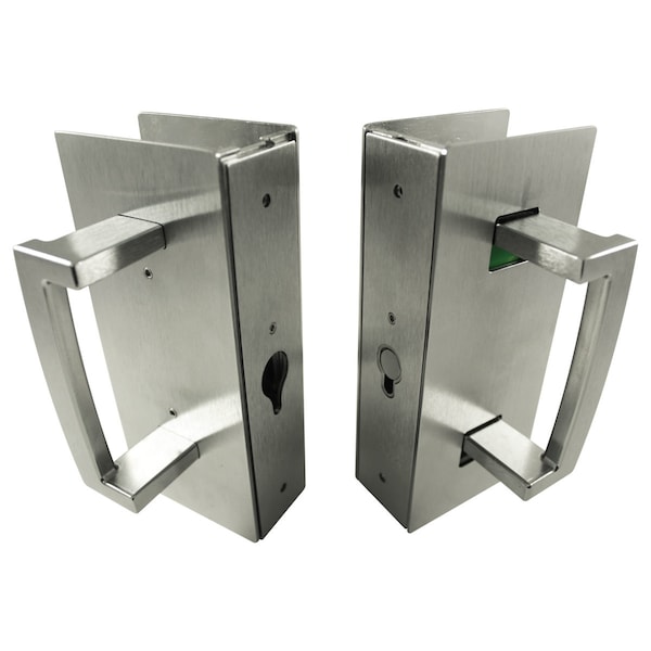 Richelieu CL400 Cavity Sliders Magnetic Pocket Door Handle, Privacy, Oil-Rubbed Bronze - CL406D0143