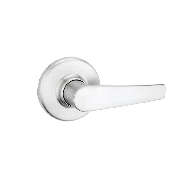 Kwikset Kwikset Delta Satin Chrome Passage Lever Right or Left Handed - 92001-522