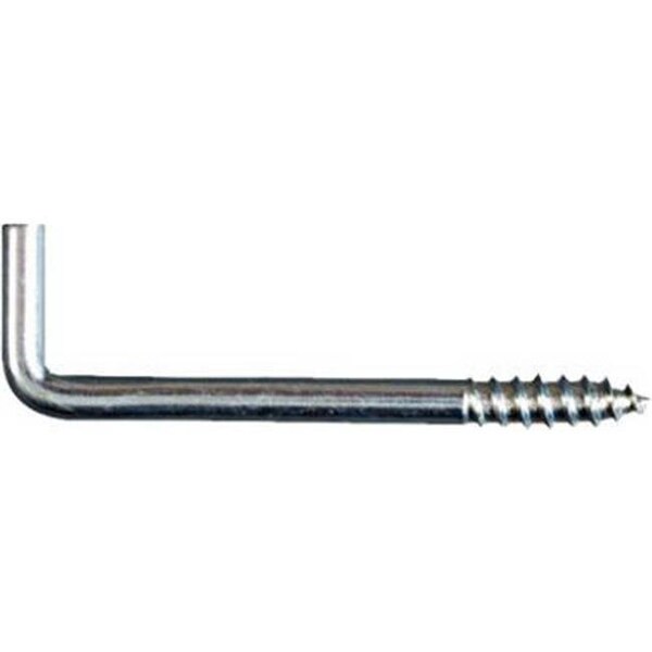 Eat-In N120-436 No. 112 1.37 in. Square Bend Screw Hook; Zinc - EA878769