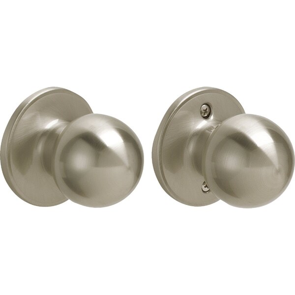 Dexter By Schlage Satin Nickel Hall & Closet Door Knob - J10VCNA619