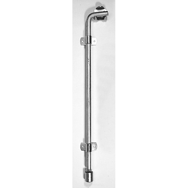 Richards-Wilcox 24 Heavy Duty Cane Bolt - Stainless Steel - 0524.00023SS