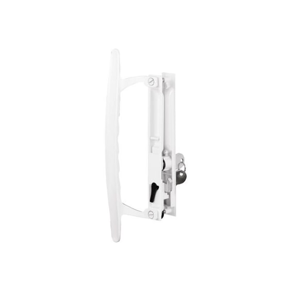 Prime-Line Prime-Line Sliding Door Handle, Flush Mount, White, C 1197 - C 1197