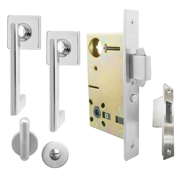 Inox 9640 Sliding Door Privacy 244 Twilight 2-1/2" Backset 32D RH - XGS244-PD9640A-32D-RH