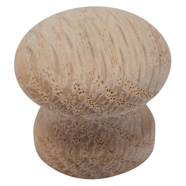 Waddell Waddell Round Cabinet Knob 1-1/2 in. D .5 in. Natural 25 pk - 9211.50 OAK-25