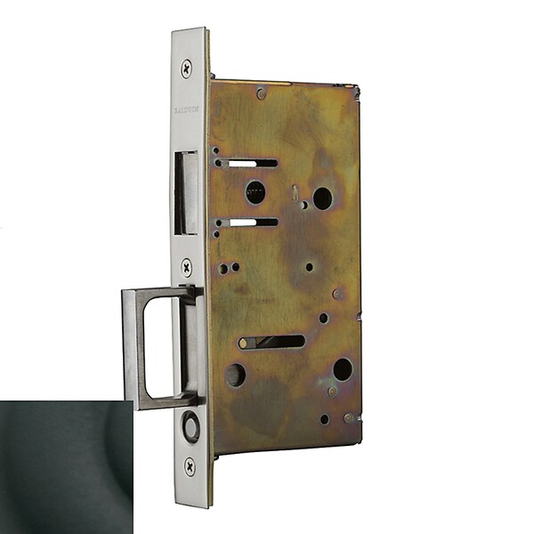 Baldwin Satin Black Pocket Door Accessories Satin Black - 8603.190