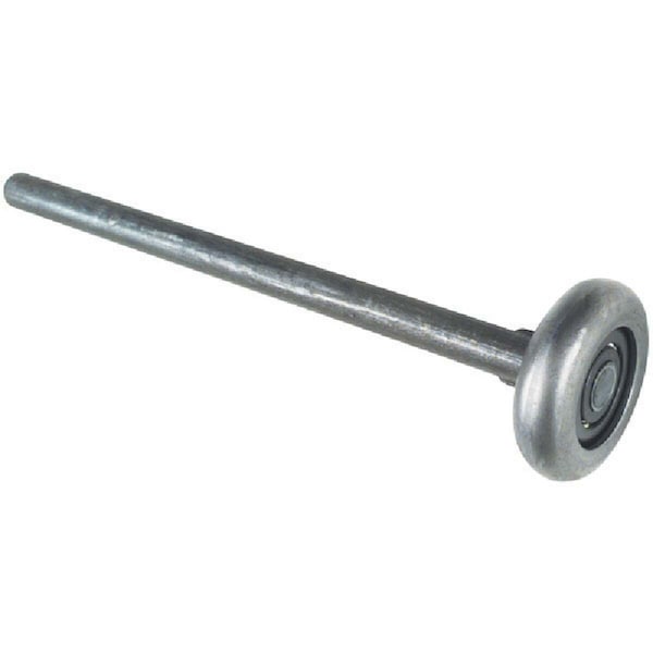 Prime-Line Door Roller, 1-13/16 in Dia Roller, 7/16 in W Roller, Galvanized Steel, Silver, 1-Roller - GD 52111
