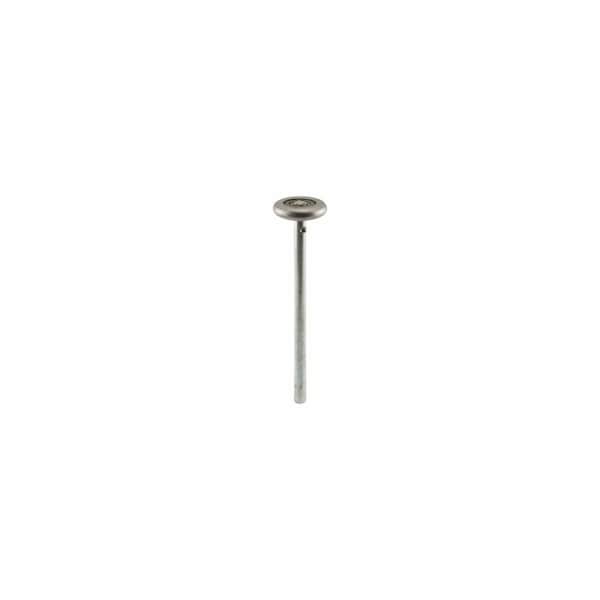 Prime-Line Door Roller, 1-13/16 in Dia Roller, 7/16 in W Roller, Galvanized Steel, Silver, 1-Roller - GD 52111