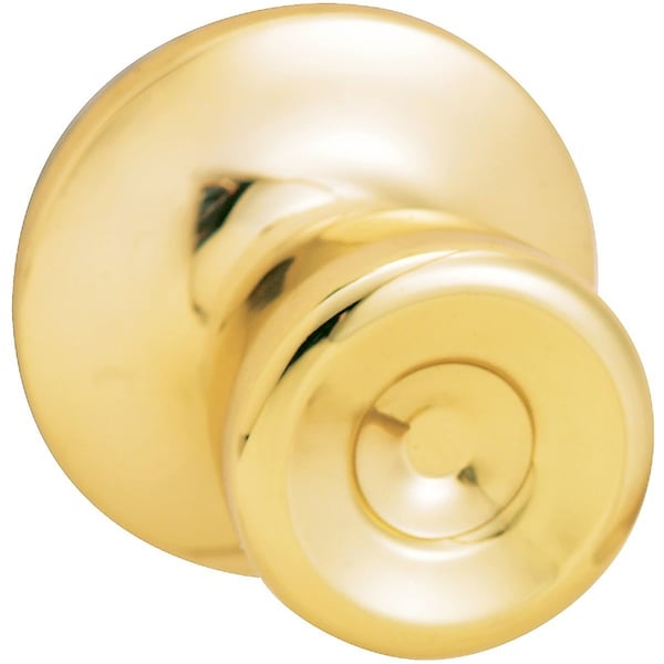 Steel Pro Polished Brass Hall & Closet Door Knob - TR730B