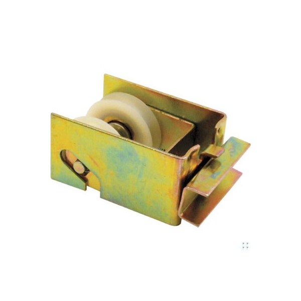 Prime-Line 1-1/4 in. Nylon Ball Bearing Sliding Door Dual Roller Assembly, for Ador and Hilite (Single Pack) - D 1547