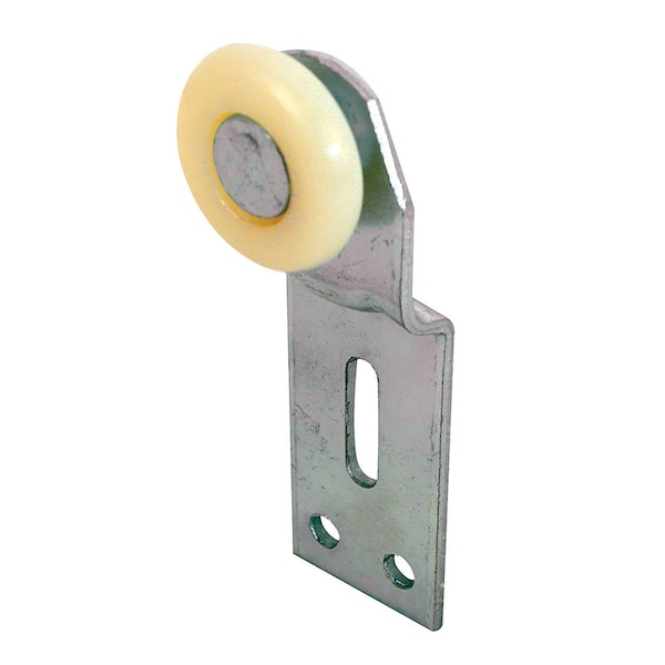 Prime-Line Prime-Line 1 in. D X 1/4 in. L Mill Nylon/Steel Wardrobe Door Roller Assembly 2 pk - 16210-F