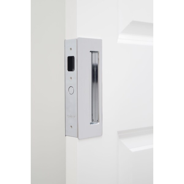 Richelieu CL400 Cavity Sliders Magnetic Pocket Door Handle, Privacy, Matte Black - CL400A0029