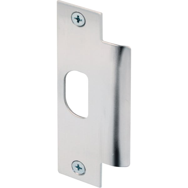 Prime-Line Prime-Line 4.875 in. H X 1.25 in. L Brushed Stainless Steel Steel Standard Commercial Strike - U 9483