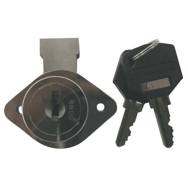 Delta Lock Disc Tumbler Latchbolt Lock, 7/8 in. - G DR1000L240PCSM1