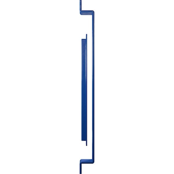 Ekena Millwork 16" Pull Handle & 12" Flush Pull for 1 3/8" Doors, Blue Ribbon - GB6001PP31612BR