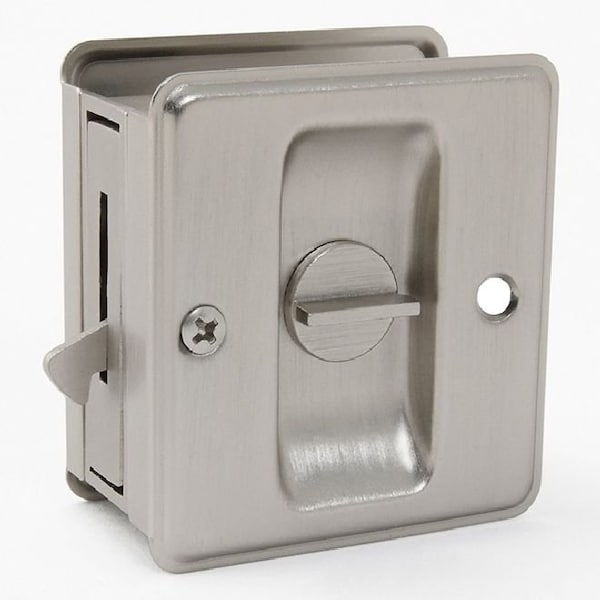 Ives Commercial Aluminum Privacy Sliding Door Pull Satin Chrome Finish - 991A26D