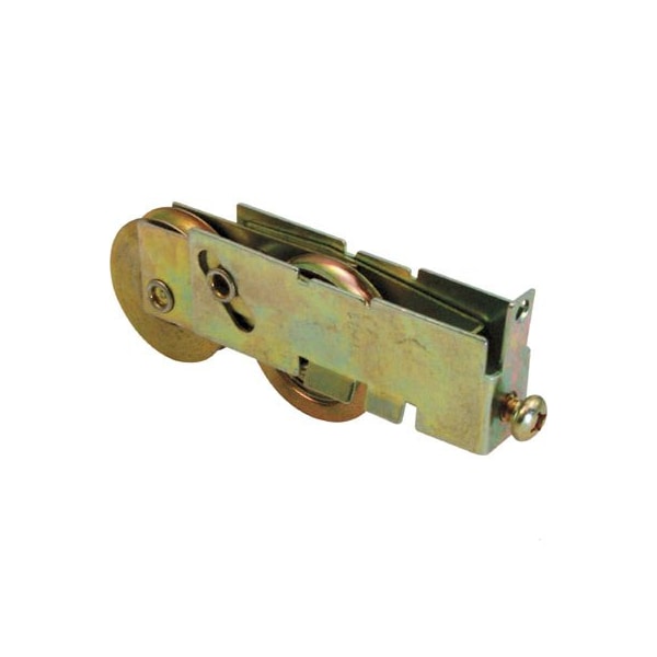 Prime-Line 1-1/2 in. Steel Ball Bearing Tandem Roller Assembly, for Fleetwood (Single Pack) - D 1844