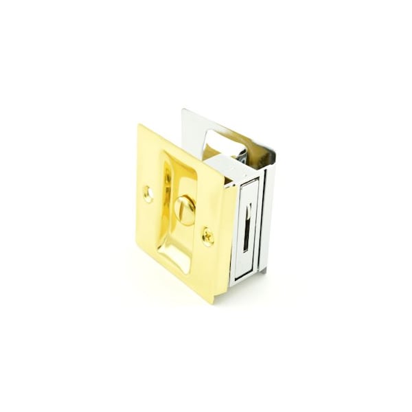 Trimco Privacy Pocket Door Lock Square Cutout for 1-3/8" Thick Door BB - 1065.605/625