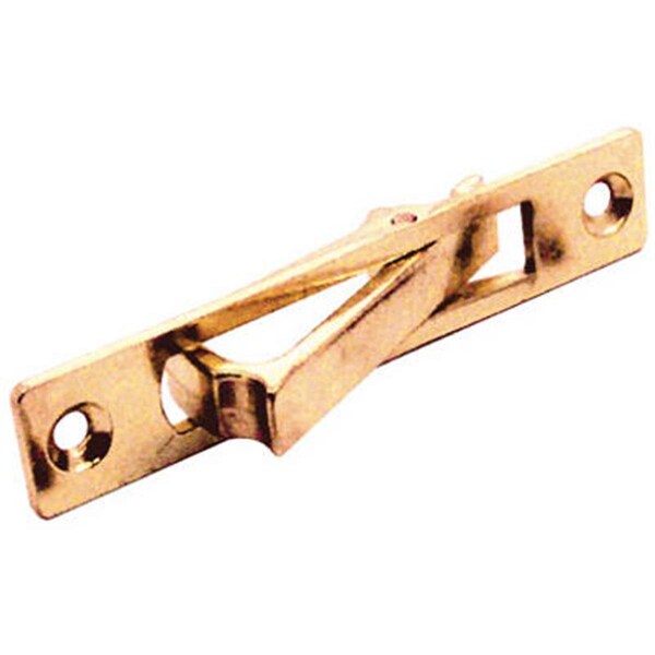 Prime-Line 161496 Brass Plated Diecast- Pocket Door Flush Pull - 626333