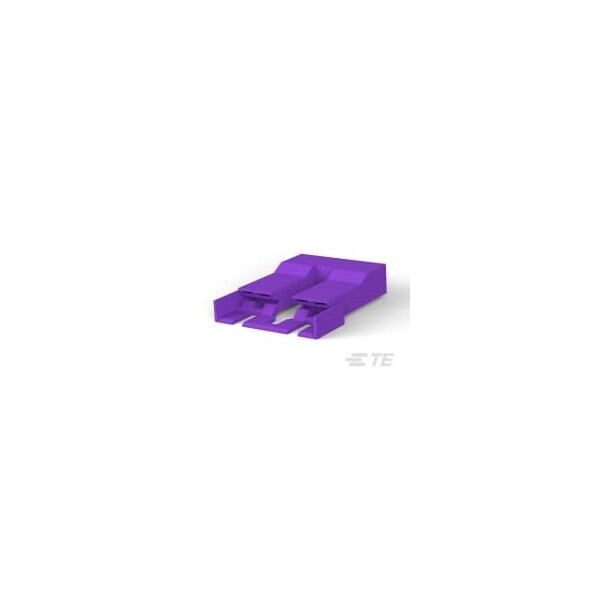Te Connectivity Pl Mkiii & Faston 250 Hsg 2P Nyl Purple - 1-521253-6