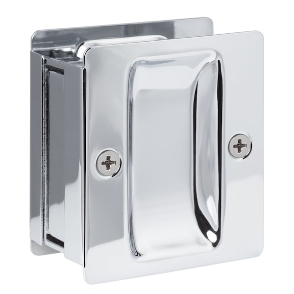 Sure-Loc Hardware Sure-Loc Hardware Square Pocket Door Pull, Privacy, Vintage Bronze - DP-SQ02 11P