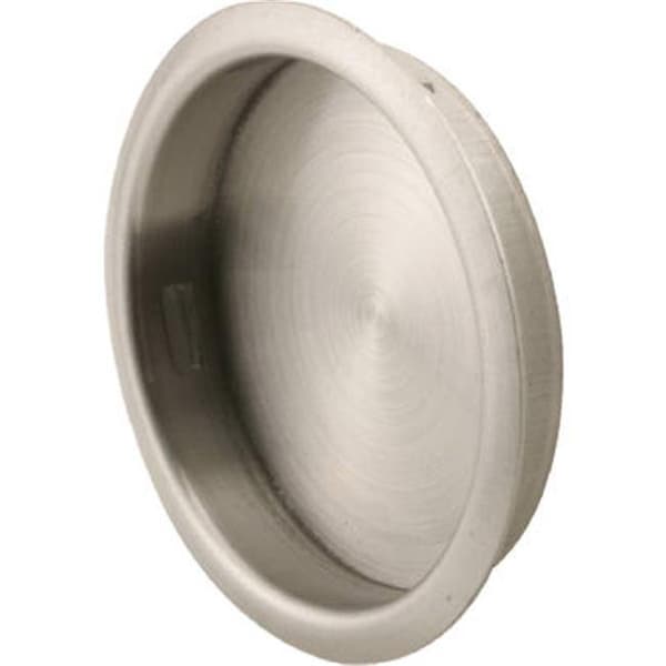Prime-Line Prime Line 163918 1.75 in. Satin Nickel Closet Door Finger Pull - 2 Pack - 130972