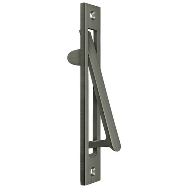 Deltana Edge Pull Heavy Duty, 6-1/4" Antique Nickel - EP6125U15A