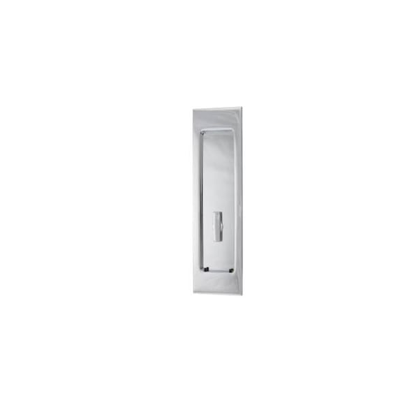 Baldwin Large Santa Monica Bright Chrome Sliding Door Locks Bright Chrome - PD005.260.KT