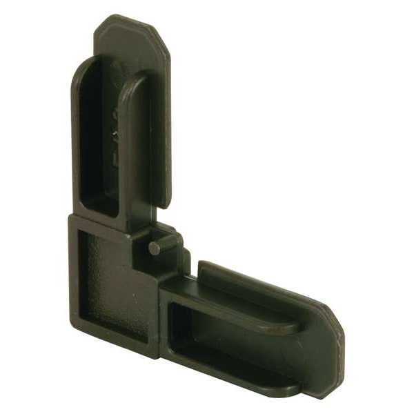 Primeline Tools Plastic Screen Frame Corners, 5/16 in. x 3/4 in., Bronze Finish (50 Pack) - MP7728-50