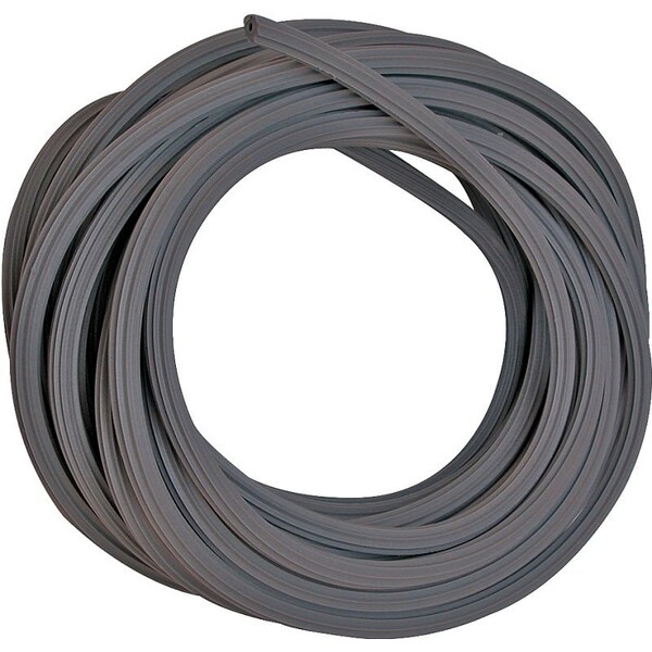 Make-2-Fit Screen Retainer Spline, 0250 in D, 25 ft L, Vinyl, Black, Round - P 7530