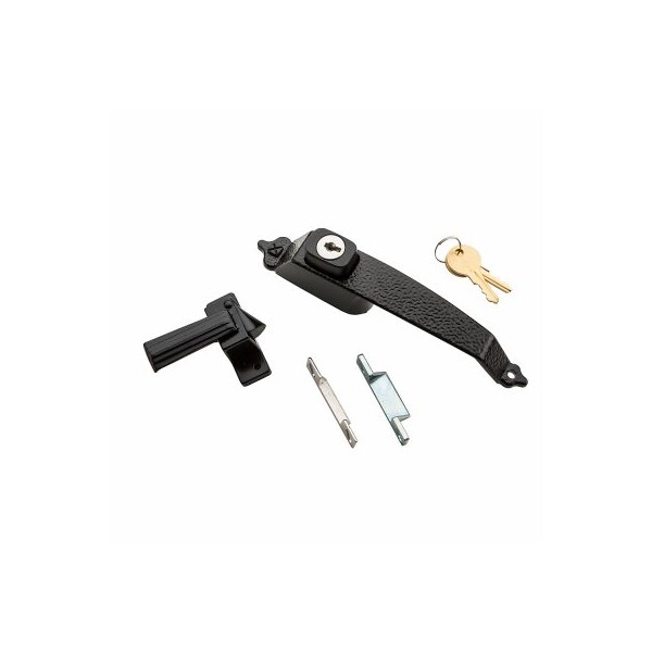 National Mfg/Spectrum Brands Hhi BLK Push Button Latch - N100-031