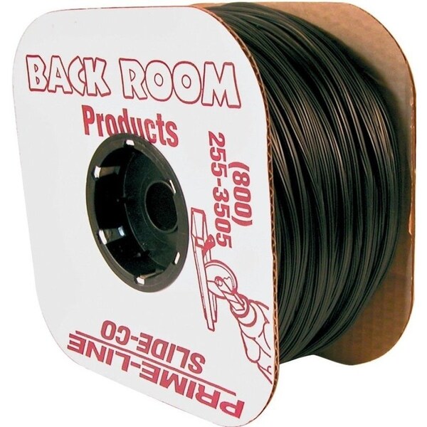 Make-2-Fit Make-2-Fit P7568 Screen Retainer Spline, 500 ft L, Vinyl, Black - P7568