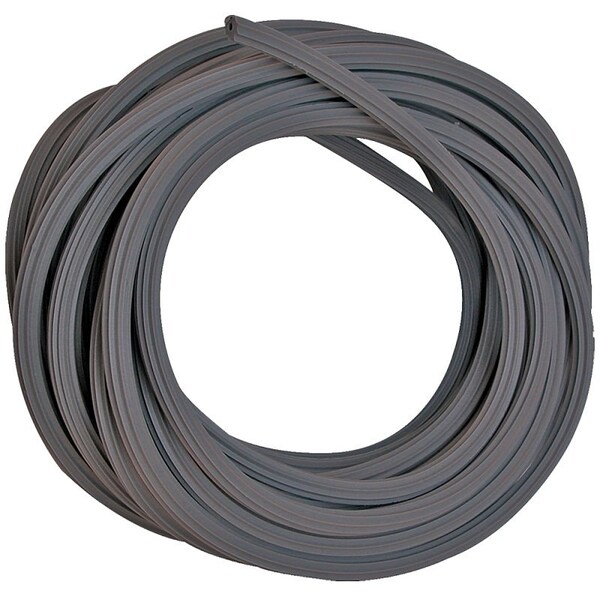 Make-2-Fit Screen Retainer Spline, 0155 in D, 25 ft L, Vinyl, Black, Round - P 7520