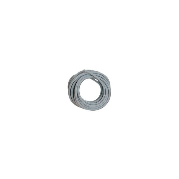 Make-2-Fit Screen Retainer Spline, 0.210 in D, 25 ft L, Vinyl, Gray, Round - P 7642
