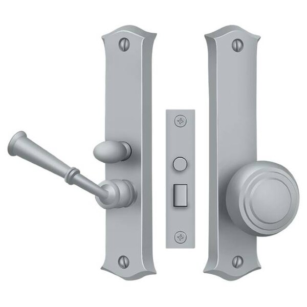 Deltana Storm Door Latch, Classic, Mortise Lock Satin Chrome - SDL688U26D