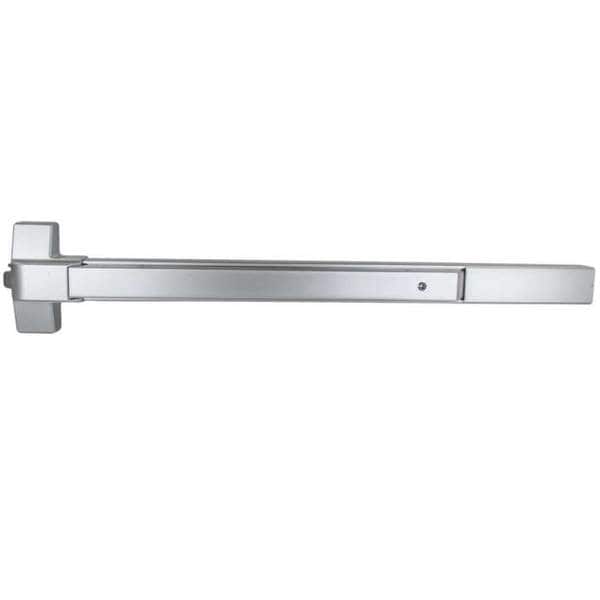 Global Door Controls EDTBAR Series Aluminum Grade 2 Commercial 36 in. Rim Touch Bar Exit Device - TH1100EDTBARAL