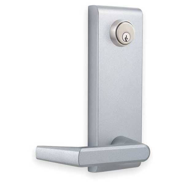 Dormakaba Lever, Lever Escutcheon w/Lock, Heavy Duty - QET360E689SCKD
