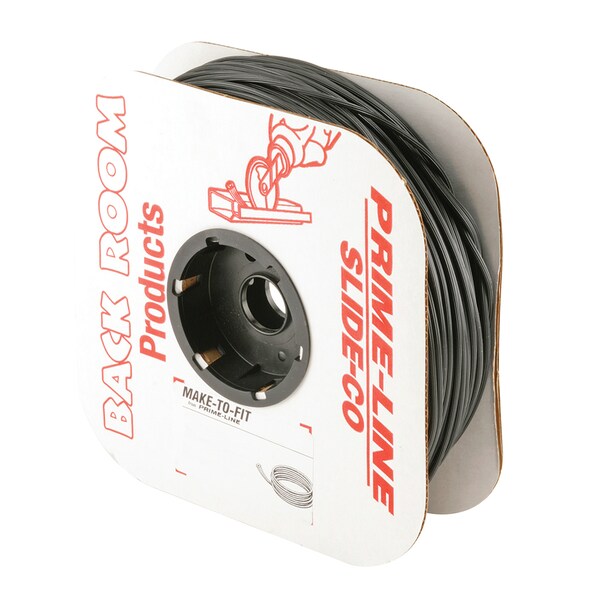 Prime-Line Screen Retainer Spline, 0.195 in., 250 foot, Black 1 Roll - P 7954