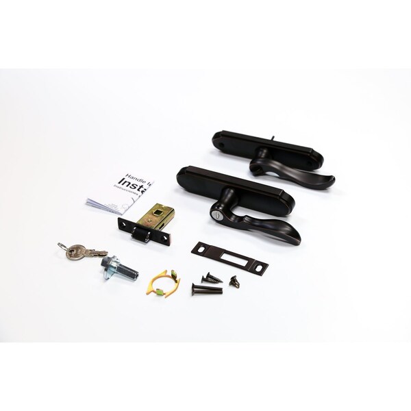 Larson Larson Age Bronze Brown Zinc Mortise Latch 1 pk - CH3025701