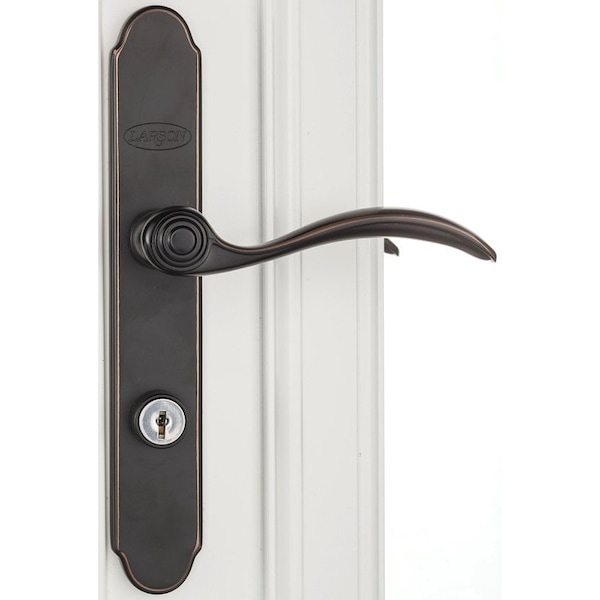 Larson Larson QuickFit 20297857 Door Handleset, Metal, Aged Bronze - 20297857