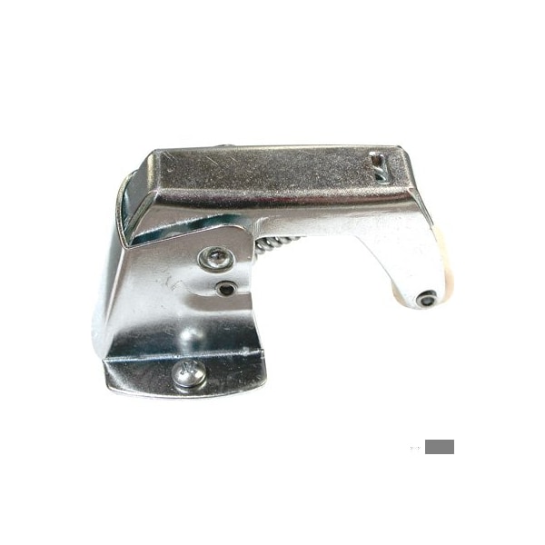 Prime-Line 1-3/4 in. Zinc-Plated Steel Construction Screen Door Spring-Loaded Catch with No-Mar Rollers - K 5051