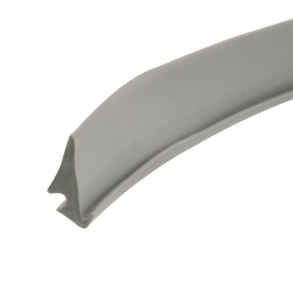 Prime-Line Glass Glazing Spline, Gray Vinyl, 200 ft. 1 Roll - P 7768