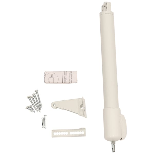 Larson Larson Standard Duty White Aluminum Pneumatic Door Closer - CH1030301