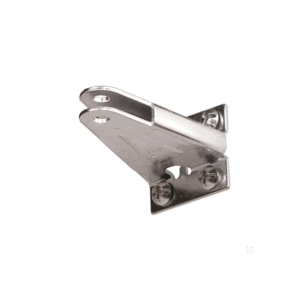 Prime-Line 2-7/8 in. Stamped Steel Zinc Plated Finish Screen Door Closer Jamb Bracket (Single Pack) - K 5031