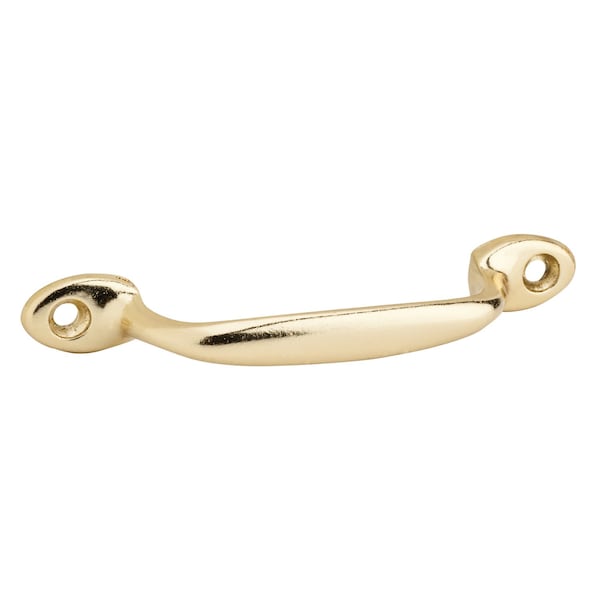 Ives Ives 4-7/8 in. L Bright Brass Aluminum Screen Door Pull - SP25A3